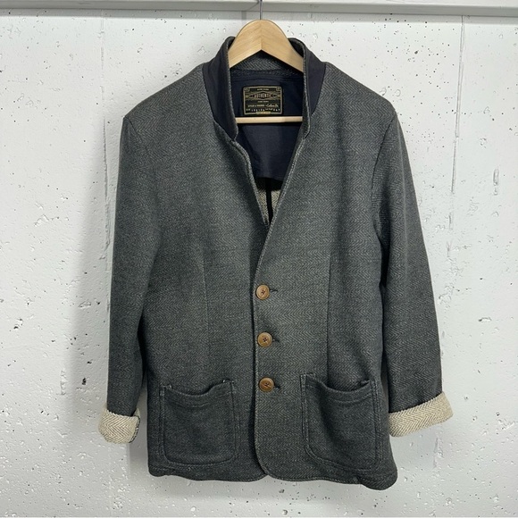 Cotton On Women’s Size Medium Dark Gray Jersey Cotton Blazer - Picture 6 of 13